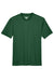Team 365 TT11Y Youth Zone Performance Moisture Wicking Short Sleeve Crewneck T-Shirt Sport Dark Green Flat Front