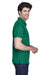 Team 365 TT21 Mens Command Performance Moisture Wicking Short Sleeve Polo Shirt Forest Green Side