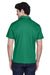Team 365 TT21 Mens Command Performance Moisture Wicking Short Sleeve Polo Shirt Kelly Green Back