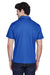Team 365 TT21 Mens Command Performance Moisture Wicking Short Sleeve Polo Shirt Royal Blue Back