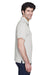 Team 365 TT21 Mens Command Performance Moisture Wicking Short Sleeve Polo Shirt Silver Grey Side