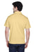 Team 365 TT21 Mens Command Performance Moisture Wicking Short Sleeve Polo Shirt Vegas Gold Back