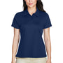 Team 365 Womens Command Performance Moisture Wicking Short Sleeve Polo Shirt - Dark Navy Blue