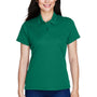 Team 365 Womens Command Performance Moisture Wicking Short Sleeve Polo Shirt - Forest Green