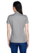 Team 365 TT21W Womens Command Performance Moisture Wicking Short Sleeve Polo Shirt Graphite Grey Back