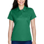Team 365 Womens Command Performance Moisture Wicking Short Sleeve Polo Shirt - Kelly Green