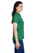Team 365 TT21W Womens Command Performance Moisture Wicking Short Sleeve Polo Shirt Kelly Green Side