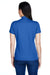 Team 365 TT21W Womens Command Performance Moisture Wicking Short Sleeve Polo Shirt Royal Blue Back