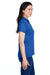Team 365 TT21W Womens Command Performance Moisture Wicking Short Sleeve Polo Shirt Royal Blue Side