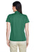 Team 365 TT21W Womens Command Performance Moisture Wicking Short Sleeve Polo Shirt Dark Green Back