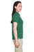 Team 365 TT21W Womens Command Performance Moisture Wicking Short Sleeve Polo Shirt Dark Green Side
