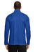 Team 365 TT31 Mens Zone Performance Moisture Wicking 1/4 Zip Sweatshirt Royal Blue Back
