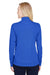 Team 365 TT31HW Womens Zone Sonic Performance Moisture Wicking 1/4 Zip Sweatshirt Royal Blue Back