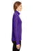 Team 365 TT31W Womens Zone Performance Moisture Wicking 1/4 Zip Sweatshirt Purple Side