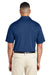 Team 365 TT51 Mens Zone Performance Moisture Wicking Short Sleeve Polo Shirt Navy Blue Back