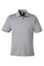 Team 365 TT51H Mens Zone Sonic Moisture Wicking Short Sleeve Polo Shirt Heather Grey Flat Front