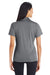 Team 365 TT51W Womens Zone Performance Moisture Wicking Short Sleeve Polo Shirt Graphite Grey Back