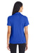 Team 365 TT51W Womens Zone Performance Moisture Wicking Short Sleeve Polo Shirt Royal Blue Back