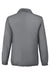 Team 365 TT75 Mens Zone Protect Snap Down Coaches Jacket Graphite Grey Flat Back