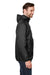 Team 365 TT77 Mens Zone Protect Hooded Packable Anorak Jacket Black Side