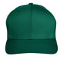 Team 365 Mens Zone Performance Moisture Wicking Snapback Hat - Forest Green