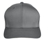 Team 365 Mens Zone Performance Moisture Wicking Snapback Hat - Graphite Grey - NEW