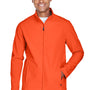 Team 365 Mens Leader Windproof & Waterproof Full Zip Jacket - Orange