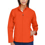 Team 365 Womens Leader Windproof & Waterproof Full Zip Jacket - Orange