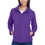 Team 365 Womens Leader Windproof & Waterproof Full Zip Jacket - Purple