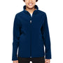 Team 365 Youth Leader Windproof & Waterproof Full Zip Jacket - Dark Navy Blue