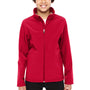 Team 365 Youth Leader Windproof & Waterproof Full Zip Jacket - Red