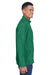 Team 365 TT90 Mens Campus Full Zip Microfleece Jacket Kelly Green Side