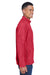 Team 365 TT90 Mens Campus Full Zip Microfleece Jacket Red Side
