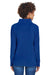 Team 365 TT90W Womens Campus Full Zip Microfleece Jacket Royal Blue Back