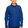Team 365 Youth Campus Pill Resistant Microfleece Full Zip Jacket - Royal Blue