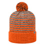 J America Mens Ritz Knit Beanie - Orange