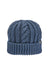 J America TW5003 Mens Empire Knit Beanie Navy Blue Front