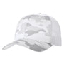 J America Mens Ranger Snapback Hat - White Camo/White - NEW