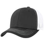 J America Mens Ranger Snapback Hat - Black/White