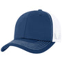 J America Mens Ranger Snapback Hat - Navy Blue/White - NEW