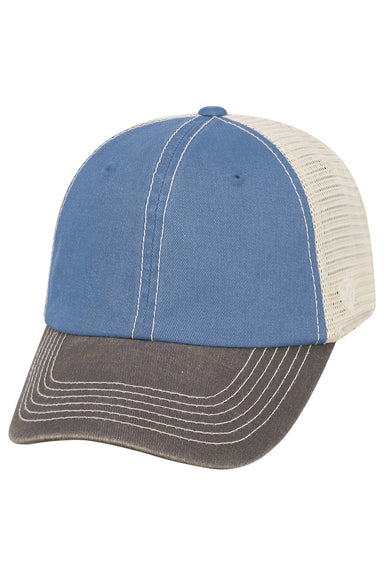 J America TW5506 Mens Offroad Hat Denim Blue Front