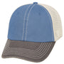 J America Mens Offroad Snapback Hat - Denim Blue - NEW