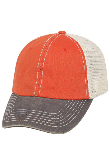 J America TW5506 Mens Offroad Hat Orange Front