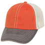 J America Mens Offroad Snapback Hat - Orange - NEW