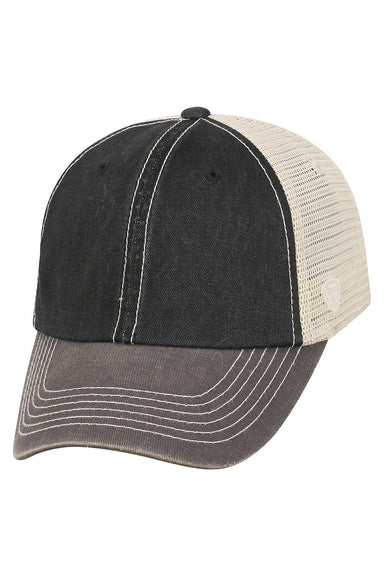 J America TW5506 Mens Offroad Hat Black Front