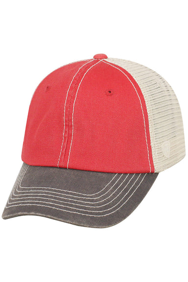 J America TW5506 Mens Offroad Hat Red Front