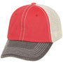J America Mens Offroad Snapback Hat - Red