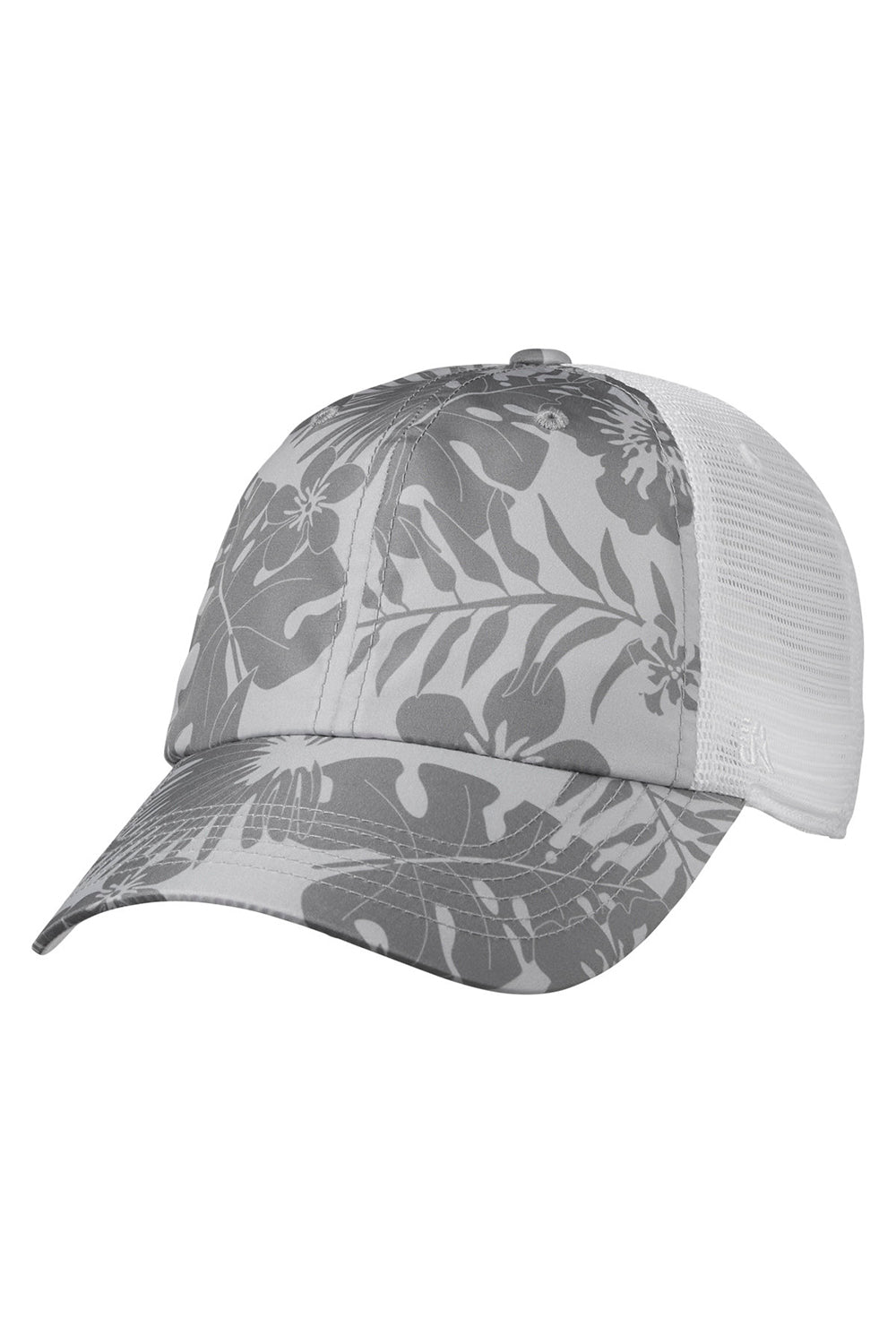 J America TW5506 Mens Offroad Hat Grey Aloha Front
