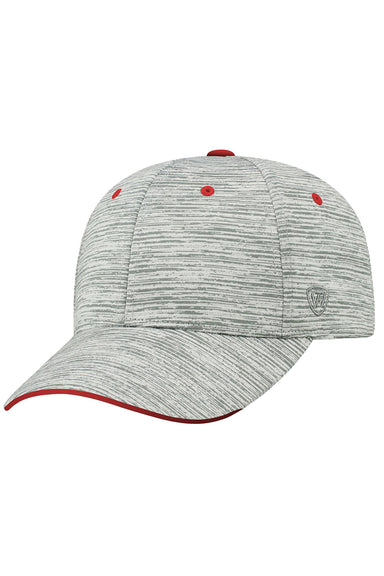 J America TW5528 Mens Ballaholla Hat Red Front