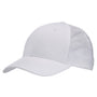 J America Mens Flight Lasercut Mesh Snapback Trucker Hat - White